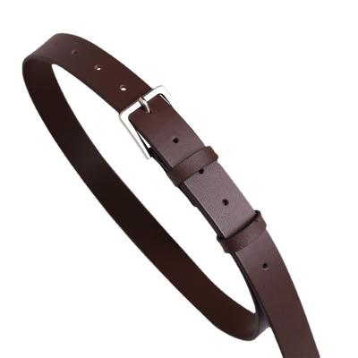 China Cowhide Lqbelt Automatic Buckle Belt Fasten Wholesale Belts For Running Men No Buckle OEM Custom Belts Factory Genuine Leather Black Red for sale