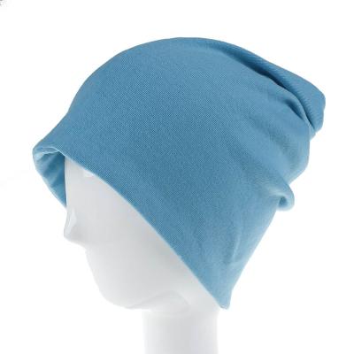 China 2022 New COMMON Winter Ponytail Velvet Hat With Hole Scarf Hat Soft Thin Cloth Knitted Cotton Beanie Hat for sale