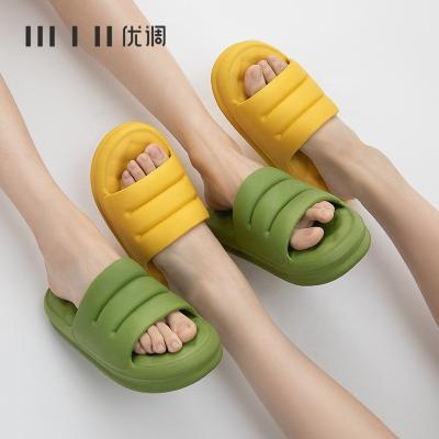 China CUSHIONING UTUNE Summer Sandals Ladies Women Slides EVA Slipper Sandals Yeezy Foam External Sports Shoes Slide Slippers for sale