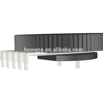 China HW-1001GS 5pins Horizontal Type Carbon Thumbwheel Driving Potentiometer for sale