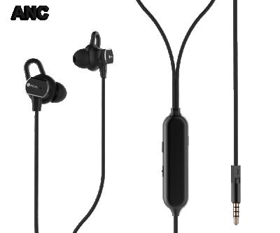 China best selling In-ear active noise canceling OEM earbuds wired headphones with deep bass for sale