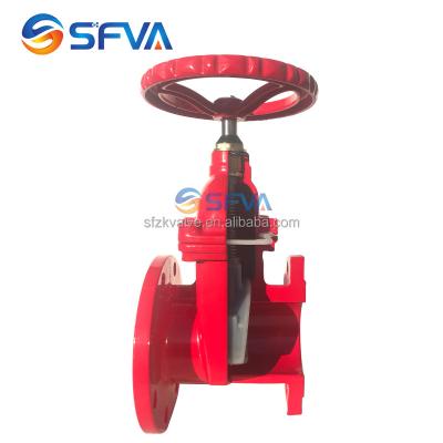 China General RESILIENT MALLEABLE GATE VALVE DIN F4 SEAT IRON HOT WATER DISC CUTTING WITNESS for sale