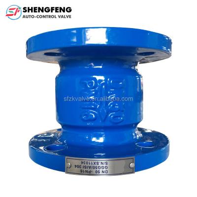 China General Malleable Iron Vertical Silent Check Valve for sale