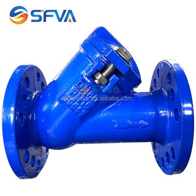 China General Ductile Iron PN16 GGG50 Rubber Ball DN80 DIN F6 Water Check Valve for sale