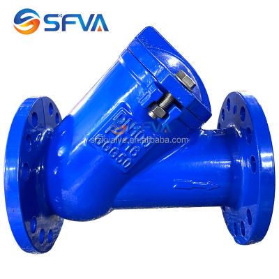 China General Ductile Iron PN10 PN16 DN100 DIN BALL CHECK VALVE FLANGED for sale