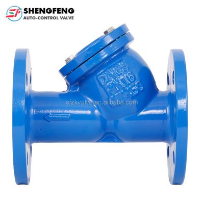 China General BS Cast Iron GGG50 DN100 PN16 Y Filter Strainer for sale