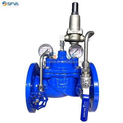 China SF200X General Ductile Iron DN65 Adjustable Pressure Reducing Valve for sale