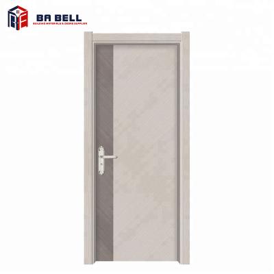 China Deep carving desigh 100% hand making malaysia korean mdf wooden door price exotic eco-friendly wood interior door for sale