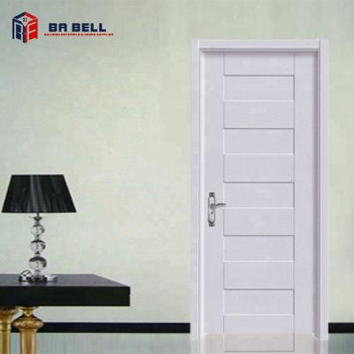 China Deep carving desigh 100% hand making new design fancy main door design mdf simple korean eco-friendly door room interior wood door for sale