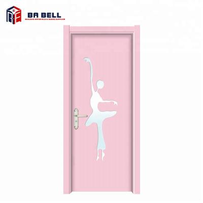 China Deep cutting desigh 100% hand making MDF professional customize children's hospital ward special door kindergarten classroom classroom door security door key designs for sale