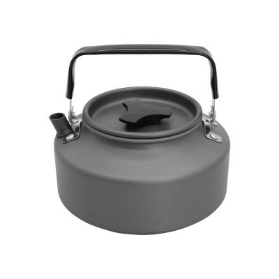 China Stocked LARITON outdoor cookware camping picnic teapot coffee pot 1.1L silicon handle hot water pot for sale