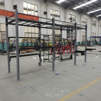 China Commercial Use Customized Multi Functional Fitness Equipment Free Standing Rack Installation Rack Commercial Gym Exercise for sale