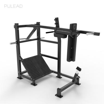 China New Fitness Equipment Hammer Strength Squat Machine For Professional Exercise 2350*1230*1650 mm for sale