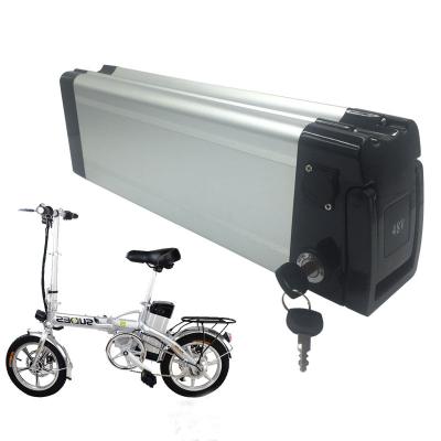 China Electric bicycles/scooters silver fish battery 24v battery for e-bike 10ah silver fish 24v ebike battery with charger and bms for sale