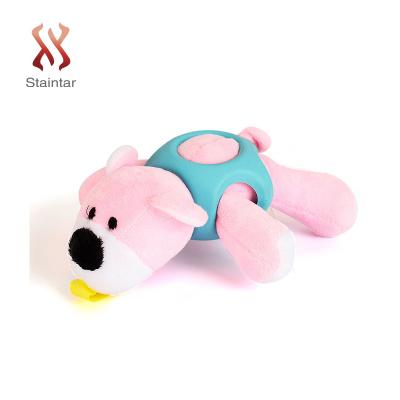 China Hot Selling Stored Audible Squeaker Plush Product Dog Voice Pet Molars Bite Resistant Toys for sale