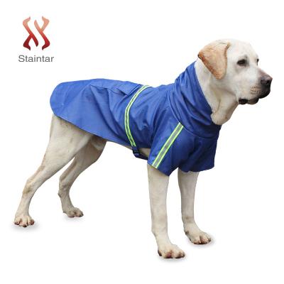 China Stocked Factory Outlet Waterproof Dog Overalls Raincoat Rainproof Clothing For Dogs for sale