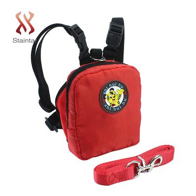 China Viable Factory Wholesale Pet Vest Backpack Designer For Dogs Small Cat And Dog Harness With Leash for sale