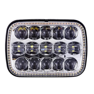 China Diecast Aluminum Housing 7x6 Square Led Headlight 5 x 7