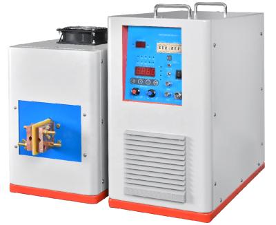 China Metal Object Frequency Induction Heating Machine 20KW 50-250KHz for sale