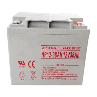 China Toys Manufacturer supply deep cycle 12V38AH lead acid battery for truck for sale