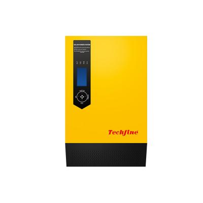 China Low price 5kw 12V 24V 48V solar power frequency hybrid inverter 490*312*125 mm for sale