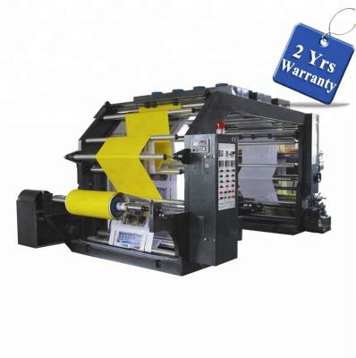 China YTH4600 High Speed ​​Automatic Label Printer Machine Flexoprint Plastic Sheet Pe PP Flexographic Paper Bopp for sale