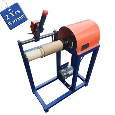 China Cultivate UC350 Manual Paper Tube Slitting Machine Cheap Economical, Kraft Paperboard Cardboard Pipe Slitting Machine Cutter for sale