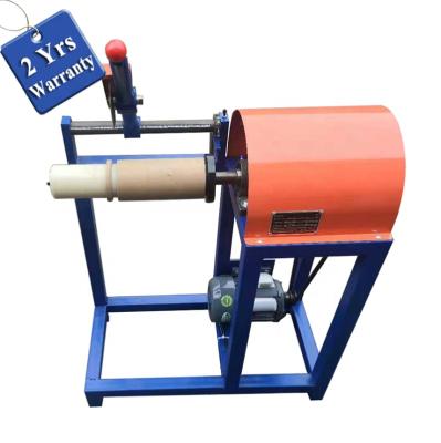 China Economy Electric Print Shops UC350 Manual Kraft Paper Core Slitting Machine, Cardboard Pipe Tube Slitter Cutter for sale