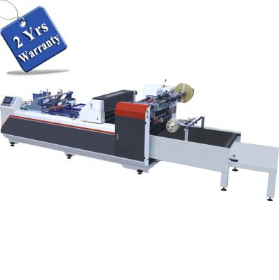 China Factory UTM850B Automatic Paper Box Window Underwear Shirt Cardboard Medicine Splicing Machine for sale