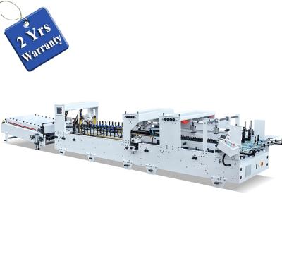 China Food UFG1250B2A Automatic A Since C D Groove Box Folder And Gluer Machine With Tapping Device System for sale