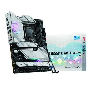 China MSI MPG Z690 EDGE WIFI DDR4 DDR5 Desktop Computer Gaming Motherboard LGA 1700 Chipset Z690 PC Desktop Motherboard for sale