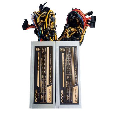 China PSU power supply Server ONDA ATX 1600w 1800w 1850w 2300w 3500w for graphics card gpu ONDA INSTALLATION CASE BOX 1u 2u 4u PC POWER SUPPLY for sale