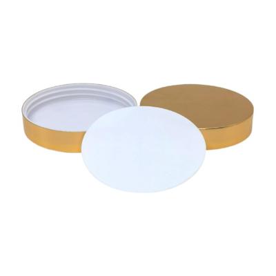 China Non Spill Factory Sale 70mm Regular Silver Flat Canning Lids Mason Jar Lids Bulk Caps 86mm for sale