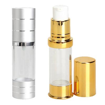 China Personal Care Luxury Airless Round Frosted Airless Pump Lotion Bottles for sale