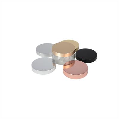 China Non Spill Glass Aluminum Cosmetic Plastic Bottle Cap Screw Cap for sale