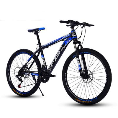 China 26 Inch Suspension Fork Carbon Steel Frame Mountain Bike / One Wheels Men Downhill MTB Good Quality for sale