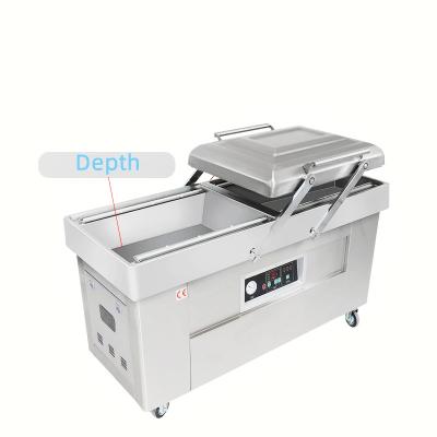 China Food DZ600/2S DZ700/2S DZ800/2S Deeper Chamber Vacuum Packing Machine For Beef Meet The Customization Depth for sale