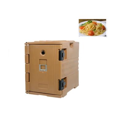 China Plastic LLDPE 90L Noodles Fast Food Pan Carrier Transport Box Insulated Food Box for sale