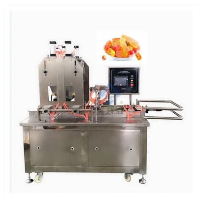 China Apto para la producción de alimentos dulces Depositador automático de frijoles Jelly Candy Making Machine en venta