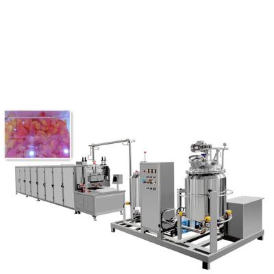 China Lollipop and Gummy Bear Candy Making Production Line with Automatic Soft Sweets Machine for sale