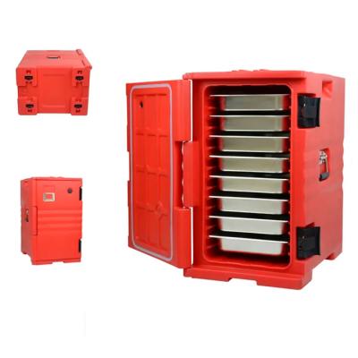 China Thermal Insulated Food Carrier Box with Foam Insulation Delivery Warmer for sale