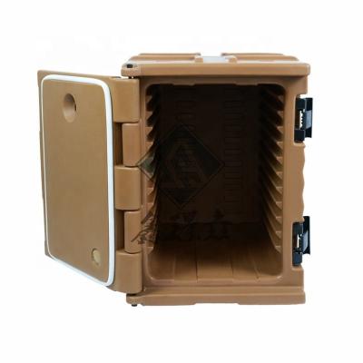 China 90L PU Commercial Catering Food Display Transport Container Insulated Thermo Box for sale