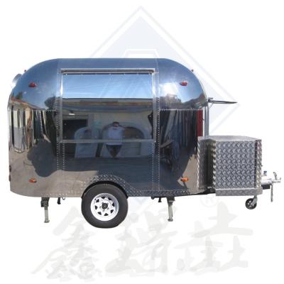 China Made Long Service Life Street Mobile Food Trailer Electric Food Truck with Vegetables for sale