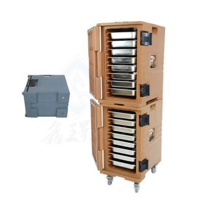 China 2023 Thermal Insulated Food Pan Carrier for Food Transportation Efficiency Needs for sale