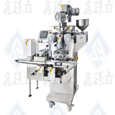 China 370 kg grote capaciteit automatische mochi maken machine gebak deeg incrusting machine Te koop