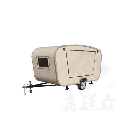 China Food Cart Mobile Küche mit voller Küche und hoher Produktivität Sojabohnen-Auspuffventilator zu verkaufen