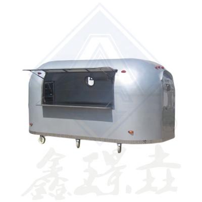 China Restaurant Sale BBQ Food Truck Cart with Grill and Fryer Mobile Cart Long Service Life for sale