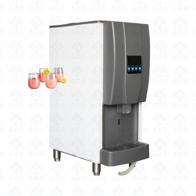 China High Productivity Countertop Automatic Ice Maker Machine with Hot Cold Water Dispenser for sale