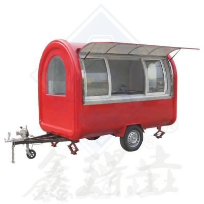 China Mobile Coffee Cart for Food Beverage Shops Snack Street Food Trailer Customized Color for sale