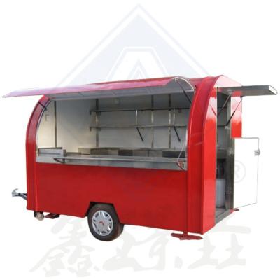 China Outdoor Street Vending Farms Snack Food Trucks in Fully Equipped Mobile Food Trailer for sale